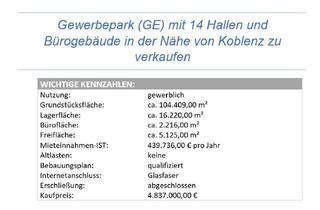 Gewerbeimmobilie kaufen in 56357 Gemmerich, Gewerbepark (GE) für diverse Nutzungen zwischen Koblenz und Wiesbaden zu verkaufen