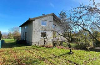 Einfamilienhaus kaufen in 83253 Rimsting, Prien am Chiemsee: Älteres EFH m. ca. 1.650 m2 Grund in herrlicher Randlage m. Berg- u. Seeblick!