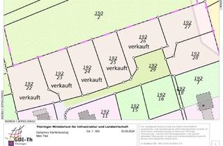 Grundstück zu kaufen in In Der Aue, 36456 Barchfeld, Die letzten 2 Grundstücke! Unverbaubare Randlage, bauträgerfrei, voll erschlossen