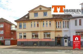 Wohnung kaufen in 26386 Wilhelmshaven, TT bietet an: 5-Zimmer-Wohnung mit großem, ausbaubarem Dachboden am Villenviertel!