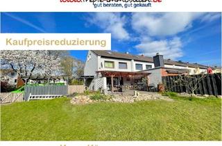 Reihenhaus kaufen in 24576 Bad Bramstedt, Bad Bramstedt - KINDERFREUNDLICHES RIESENGRUNDSTÜCK !!! ENDreihenhaus mit Vollkeller, Carport & Viel Potential !!!