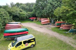 Gewerbeimmobilie kaufen in 24887 Silberstedt, Campingplatz, Gastro, Catering direkt am Fluss Treene, Kanustation in landschaftlich reizvoller Lage