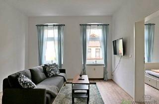 Wohnung mieten in 99086 Erfurt, (EF0907_M) Erfurt: Johannesvorstadt, neu renovierte und neu möblierte 3-Zimmer-Wohnung mit Garten, WLAN, Waschmaschine