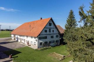 Bauernhaus kaufen in 87736 Böhen, Eheml. Bauernhof in erhöhter Weilerlage von Böhen bei Ottobeuren/Allgäu!