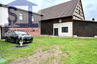 Mehrfamilienhaus kaufen in 98590 Schwallungen, Dreiseitenhof mit 3 Wohnungen, großem Garten, Scheune, Garage - geeignet für eigenen Anbau von Gemüse, Tierhaltung möglich