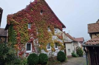 Einfamilienhaus kaufen in 97633 Aubstadt, Aubstadt - Schnuffiges Einfamilienhaus + Garten mit Gartenhaus in 97633 Aubstadt-Gollmuthhausen Bad Neustadt (21 km) und Bad Königshofen (11 km) (ID 10075)