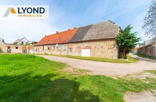 Bauernhaus kaufen in 39240 Calbe, Bauernhaus mit Sanierungsbedarf, Tierhaltungsmöglichkeiten und Charme in Calbe (Saale) / Gottesgnade