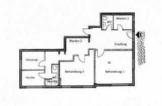 Büro zu mieten in 61250 Usingen, ***PROVISIONSFREI*** Attraktive, großzügige Praxisräume/Behandlungsräume zu vermieten - vielseitig nutzbar!