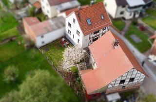 Haus kaufen in 37345 Jützenbach, Renoviertes Fachwerkhaus mit Nebengebäude und Garten