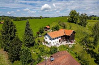 Bauernhaus kaufen in 87672 Roßhaupten, Landhaus mit Bergblick