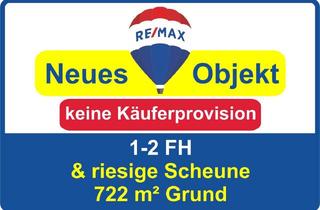 Haus kaufen in 63934 Röllbach, Keine Käuferprovision! Kaufen Sie ab € 649,-mtl.*/1-2 FH & Hofraum & riesige Scheune