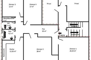 Wohnung mieten in 96484 Meeder, Renovierte 4-Zimmer-Wohnung im Zweifamilienhaus