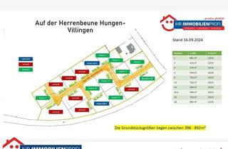 Grundstück zu kaufen in 35410 Hungen, Bauplätze im Neubaugebiet in Hungen-Villingen