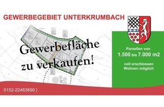 Grundstück zu kaufen in 91241 Unterkrumbach, Gewerbegrundstück ab 1500m2 bis 18000m2