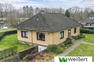 Haus kaufen in 25548 Mühlenbarbek, Für 1.110,- € mtl. kaufen, statt mieten!Modernisierter Bungalow mit ausbaufähigem Dachstuhl &Garag