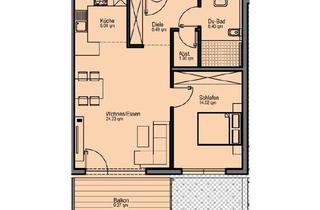 Wohnung kaufen in Amrichshäuser Str. 82 + 84, 74653 Künzelsau, NEUBAU Schöne 2-Zimmer-Wohnung in Künzelsau (W2)