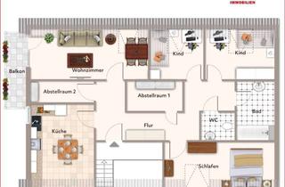 Wohnung mieten in 55232 Alzey, LBSi 4-ZKBB-DG-Wohnung in ruhiger Stadtrandlage