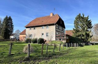 Bauernhaus kaufen in Am Schmiedegraben, 37586 Dassel, Idyllisches Bauernhaus mit historischer Schmiede und 5.800 m² Grund !!