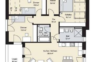 Penthouse kaufen in 30880 Laatzen, NEUBAU exklusive Penthousewohnung mit KfW -Förderung