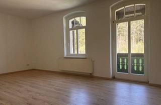 Wohnung mieten in Untere Bärenloher Straße, 08645 Bad Elster, sonnenverwöhnte 2-Raum-Wohnung mit 2 Balkonen am Stadtrand von Bad Elster