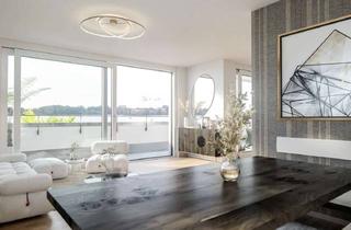 Penthouse kaufen in Eiswerderstraße 10F, 13585 Spandau, *Penthouse-Traum auf Eiswerder*: Tolle Panorama-Wohnung mit Dachterrasse und Klimaanlage+ Stellplatz