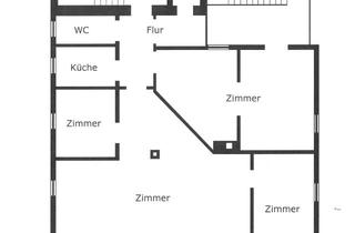 Büro zu mieten in 57319 Bad Berleburg, Geräumige Büro-/Praxisräume in zentraler Lage von Bad Berleburg-Stadt