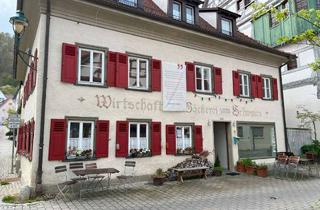 Gewerbeimmobilie kaufen in 89143 Blaubeuren, Beliebtes Gasthaus mit schöner Wohnung