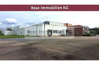 Gewerbeimmobilie kaufen in 32469 Petershagen, ROSE IMMOBILIEN KG: Gewerbeimmobilie mit großen Kühlräumen und Verwaltungsgebäude zu verkaufen!