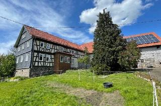 Bauernhaus kaufen in 36325 Feldatal, Pferdeliebhaber aufgepasst!!! Provisionsfrei: Reitplatz-Wiesen-Ortsrandlage