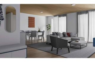 Wohnung kaufen in 88273 Fronreute, Nachhaltiges Wohnen in modernem Neubau! 3-Zimmer-Dachgeschosswohnung mit Terrasse