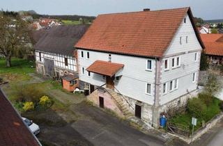 Bauernhaus kaufen in 36304 Alsfeld, HISTORISCHES HOFANWESEN ZUM VERWIRKLICHEN! KEINE KÄUFEPROVISION!