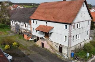 Bauernhaus kaufen in 36304 Alsfeld, HISTORISCHES HOFANWESEN ZUM VERWIRKLICHEN! KEINE KÄUFEPROVISION!