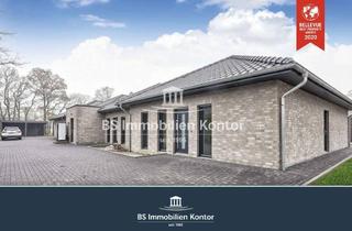 Haus kaufen in 26810 Westoverledingen, Flachsmeer-Idealer Altersruhesitz! Schlüsselfertiger Neubau-Bungalow E01 mit Terrasse und Gartenanla