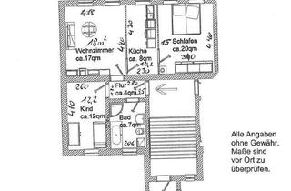 Wohnung mieten in 09328 Lunzenau, Sehr schöne 3 Zi.-Wohnung in ruhiger Lage mit Gartennutzung und Einbauküche