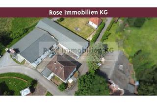 Gewerbeimmobilie kaufen in 32457 Porta Westfalica, ROSE IMMOBILIEN KG: Arbeiten und Wohnen auf einem Grundstück! Oder investieren Sie in ein Renditeobj