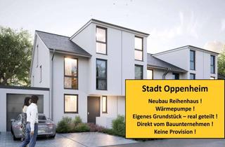 Doppelhaushälfte kaufen in Baumschulweg 62, 55276 Oppenheim, WOHNEN WIE IN EINER DOPPELHAUSHÄLFTE ! - UNSER LETZTES NEUBAU REIHENENDHAUS IN OPPENHEIM