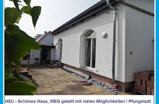 Gewerbeimmobilie kaufen in 64319 Pfungstadt, +++ Zentraler geht‘s nicht! Saniertes WEG-Haus mit Innenhof und Gewerbenutzung in Pfungstadt +++