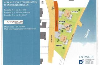 Grundstück zu kaufen in 39240 Calbe, Fluss-Grundstück 1173 m² mit positivem Bauvorbescheid in Calbe an der Saale zu verkaufen...