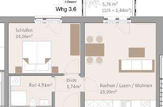 Wohnung mieten in 95448 Hammerstatt, **Wohnberechtigungsschein Stufe 2 erforderlich** 2-Zimmer Neubauwohnung