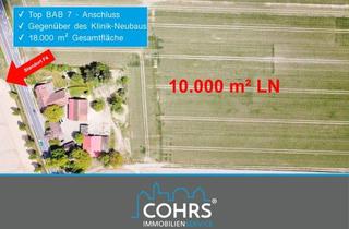 Grundstück zu kaufen in 29683 Bad Fallingbostel, 18.000 m² Fläche und Hofanwesen in Bad Fallingbostel/gegenüber Klinik-Neubau