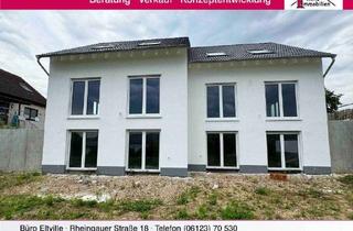 Doppelhaushälfte kaufen in 55271 Stadecken-Elsheim, **Neubau-Erstbezug in Stadecken-Elsheim** Luxuriöse Doppelhaushälfte in gewachsener 1-A Wohnla