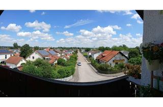 Wohnung kaufen in 85084 Reichertshofen, RESERVIERT Helle DG-Wohnung, 3,5 Zi mit Balkon und eigenem Garten, provisionsfrei