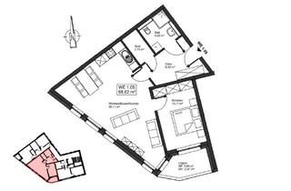 Wohnung kaufen in 56727 Mayen, Wohnen im modernen Neubau - Whg. Nr. 1.05