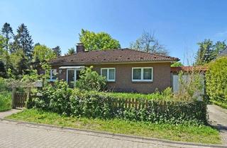 Haus kaufen in 21521 Dassendorf, Wohnen auf einer Ebene: Bungalow mit Vollkeller zur Selbstverwirklichung auf sonnigem Südgrundstück