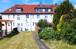 Wohnung kaufen in Rannstedter Straße, 99610 Sömmerda, Einzigartige 2-Raum-Wohnung mit Garten und zusätzlichem Gästezimmer im Dachgeschoss