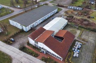 Gewerbeimmobilie mieten in 39261 Zerbst, Großflächiges Gewerbehalle in ideal angebundener Lage von Zerbst/Anhalt