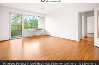 Wohnung mieten in 30655 Groß Buchholz, Ihr neues Zuhause in Groß-Buchholz: 2-Zimmer-Wohnung mit Balkon und Einbauküche