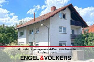 Haus kaufen in 76764 Rheinzabern, Attraktiv gelegenes 4-Parteienhaus in Rheinzabern