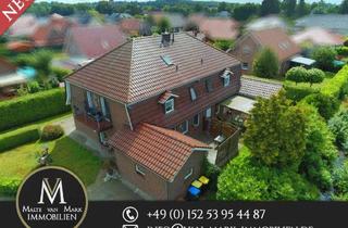 Anlageobjekt in 26903 Surwold, gepflegtes Mehrfamilienhaus mit 4 Wohnungen für Kapitalanleger Kaltmiete 19524,- Euro per Anno