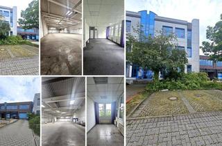 Geschäftslokal mieten in 04509 Wiedemar, Produktions-/Lager- & Bürofläche im Gewerbepark Wiedemar, 2 Büros, 4 Rolltore, Rampe, SP mgl.